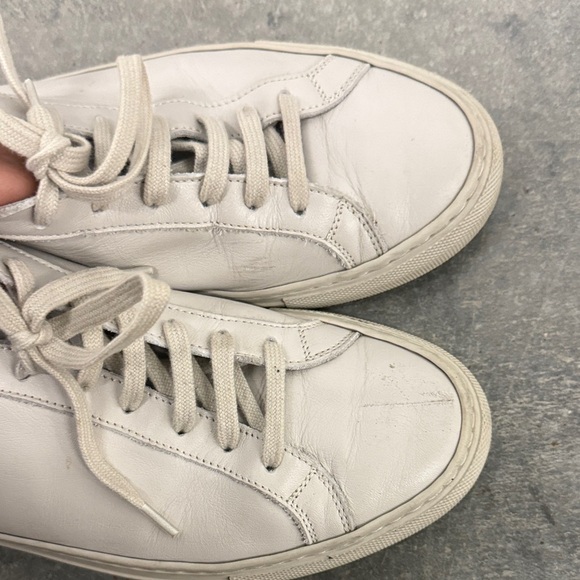 Common Projects Cream Sneakers - Picture 5 of 6